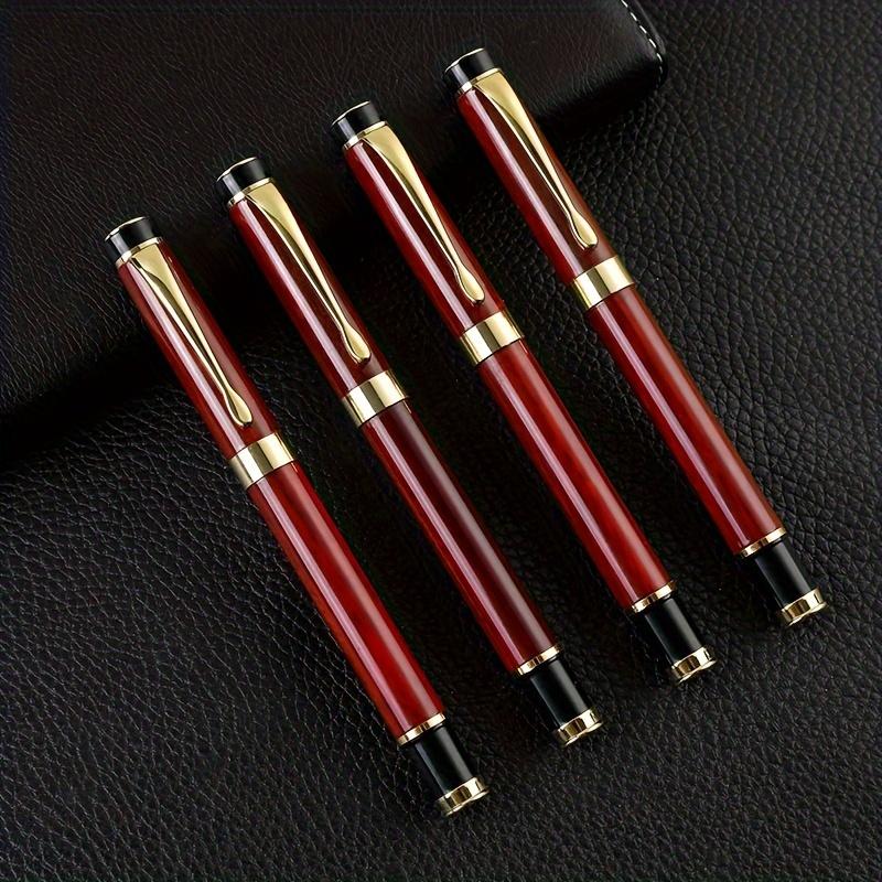 Retro Style Metal 0.7mm Signature Pen, Office Culture Ballpoint Pen, Student Writing Pen