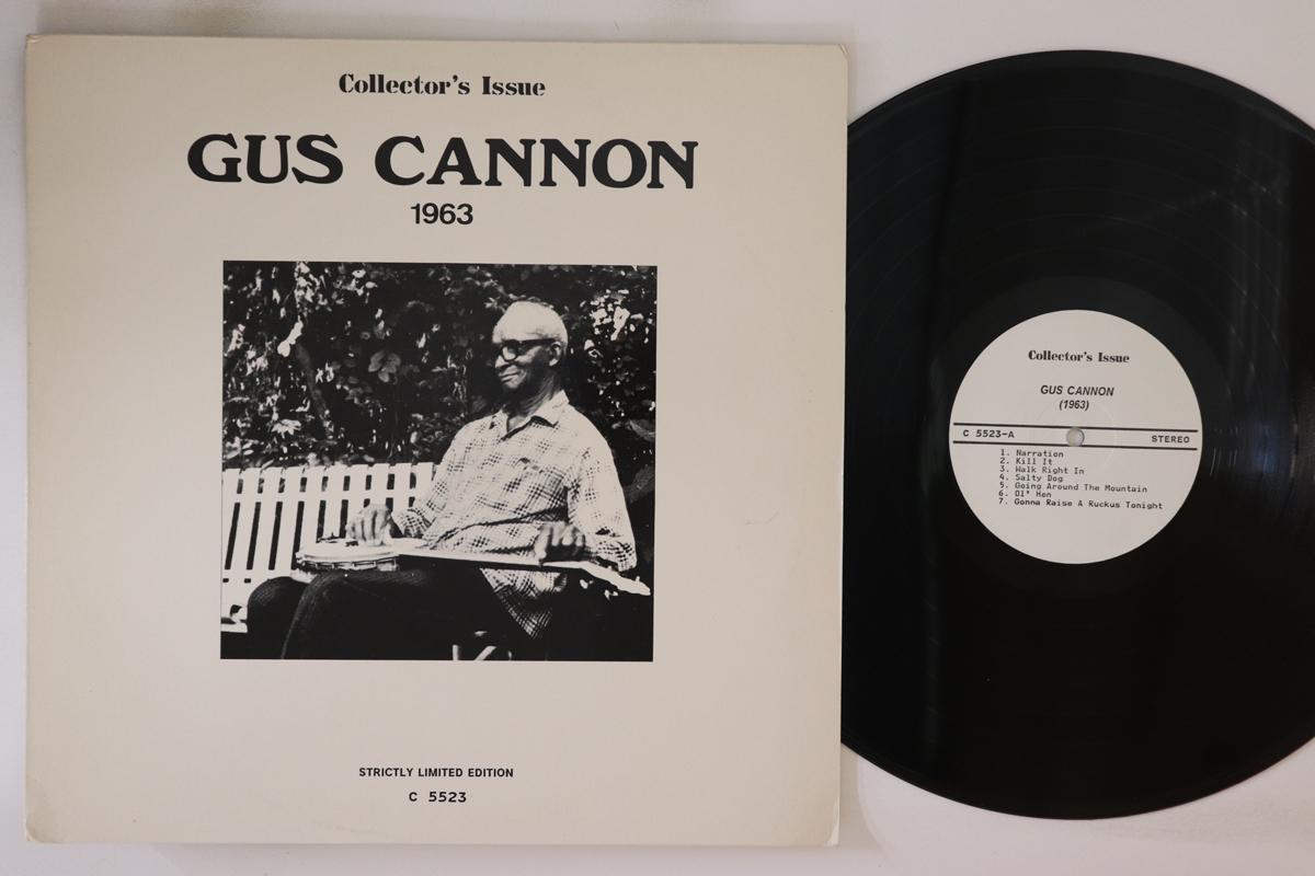 

LP Record GUS CANNON 1963 C5523 COLLECTORS IS Austria Blues Used