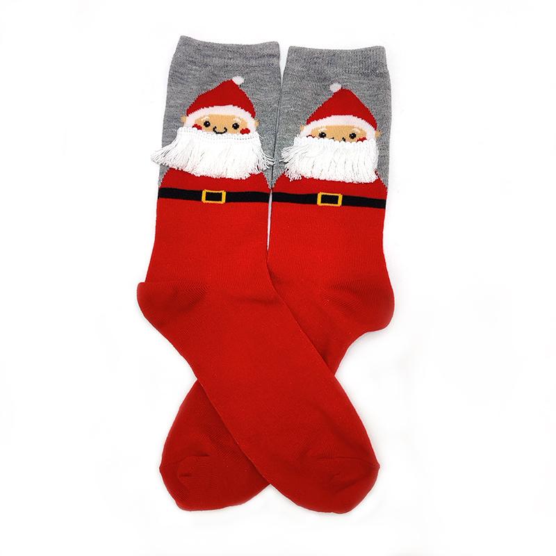 Women Socks Casual Winter Christmas Socks Thickened David's Deer Socks Cotton Cartoon Warm Lady Christmas Socks Gift Elk Socks