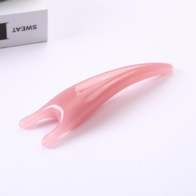 Wielofunkcyjny Masaż Skrobanie Lifting Twarzy z Żywicy Masaż Liftingujący Nos Masaż Guasha w Kształcie Y Redukcja Opuchlizny Narzędzie do Meridianów