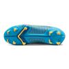 Nike Mercurial Superfly 8 Slip Resistant Cushioning Abrasion Resistant Mid top Kids' Soccer Shoes Blue Kids' DJ2854-484