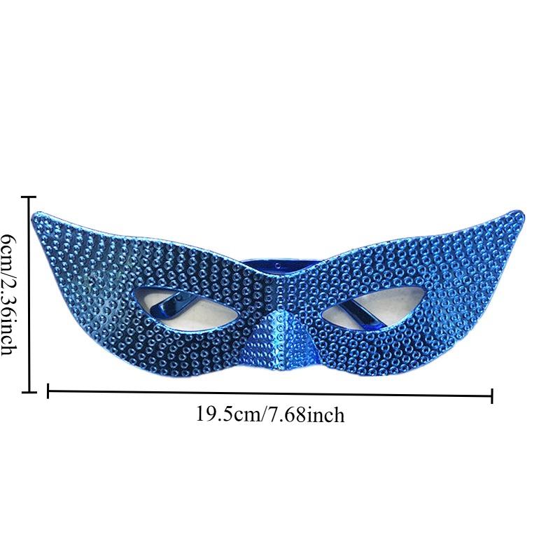Carnival Party Masked Glitter Glasses Half Face Mask Makeup Ball Performance High Beauty Face Mask Props