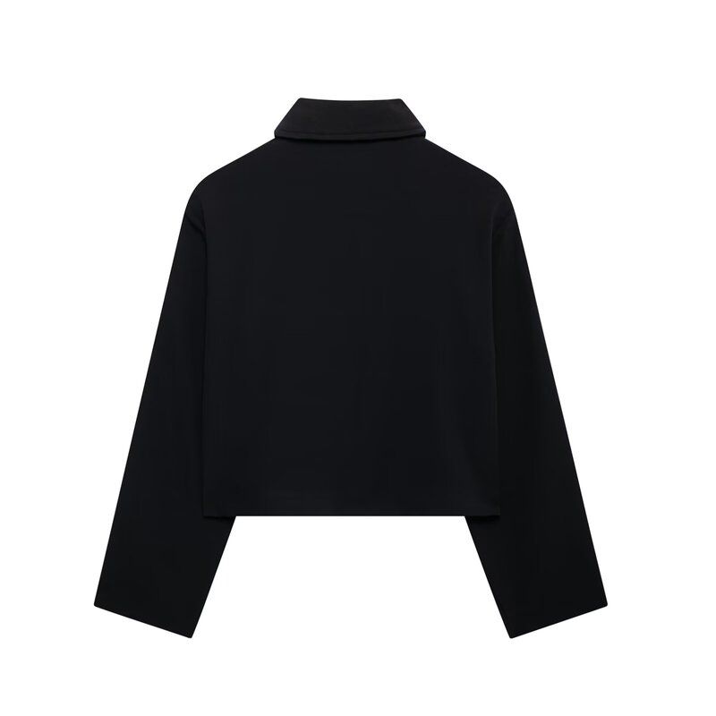 Fashion Style 2024 Fall and Winter New Women's Clothing Side Stripes with Decorative Lapel Long Sleeves Outwear Pants 1165332