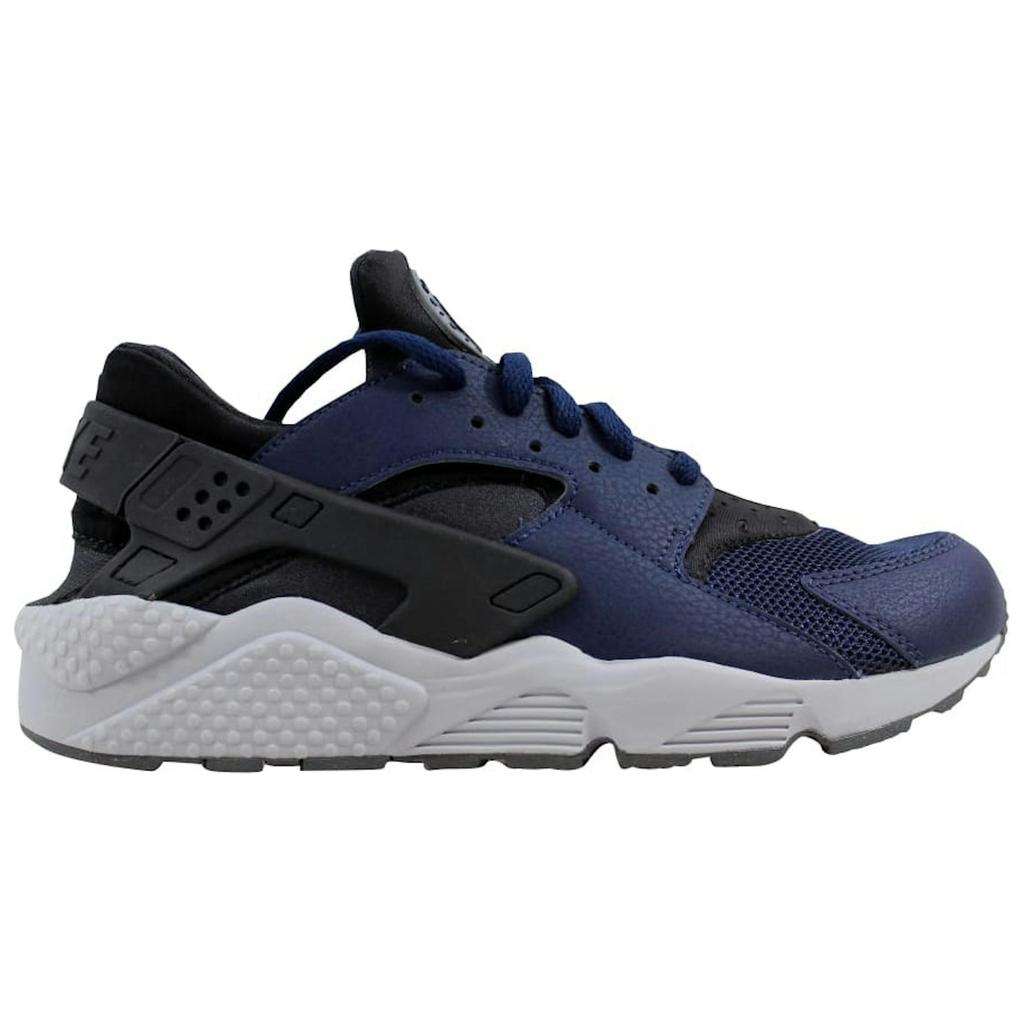 Nike Air Huarache Midnight Navy Men Sneakers Blue Midnight-Navy-Dark-Ash 318429-409