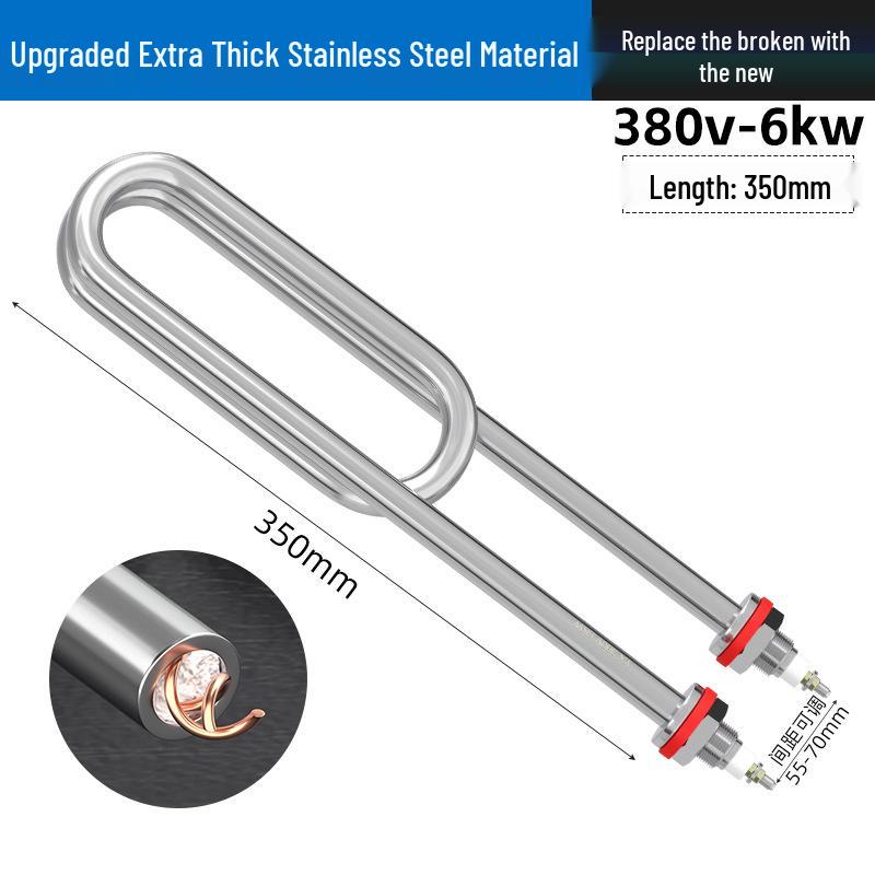 Electric Rice Steamer Heating Tubes: 380v & 220v, 2kw, 3kw, 4kw Heating Elements for Steaming Boxes