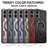For Moto G 2024/Moto G PLAY/G POWER/G STYLUS/G13/G23/G53/MOTO EDGE Rotating Magnetic Ring Holder, Phone Case Protective Cover