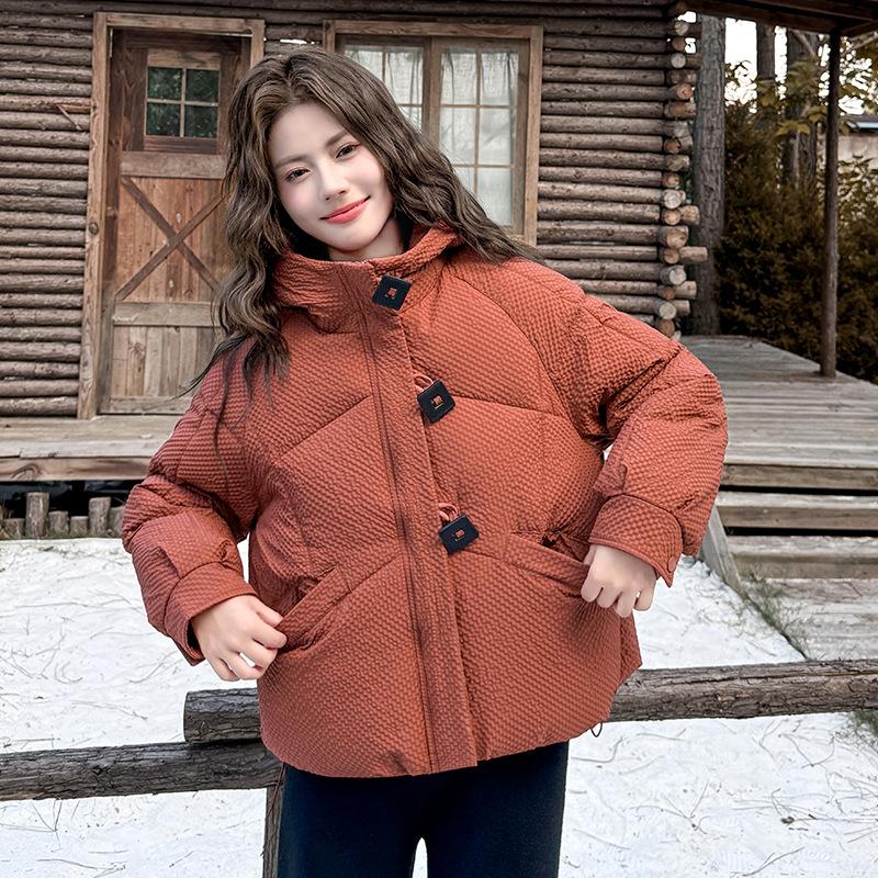 Winter New Style Cotton-padded Jacket for Women, Short Style, Korean Version, Loose and Thickened for Small People, Cotton-padded Jacket
