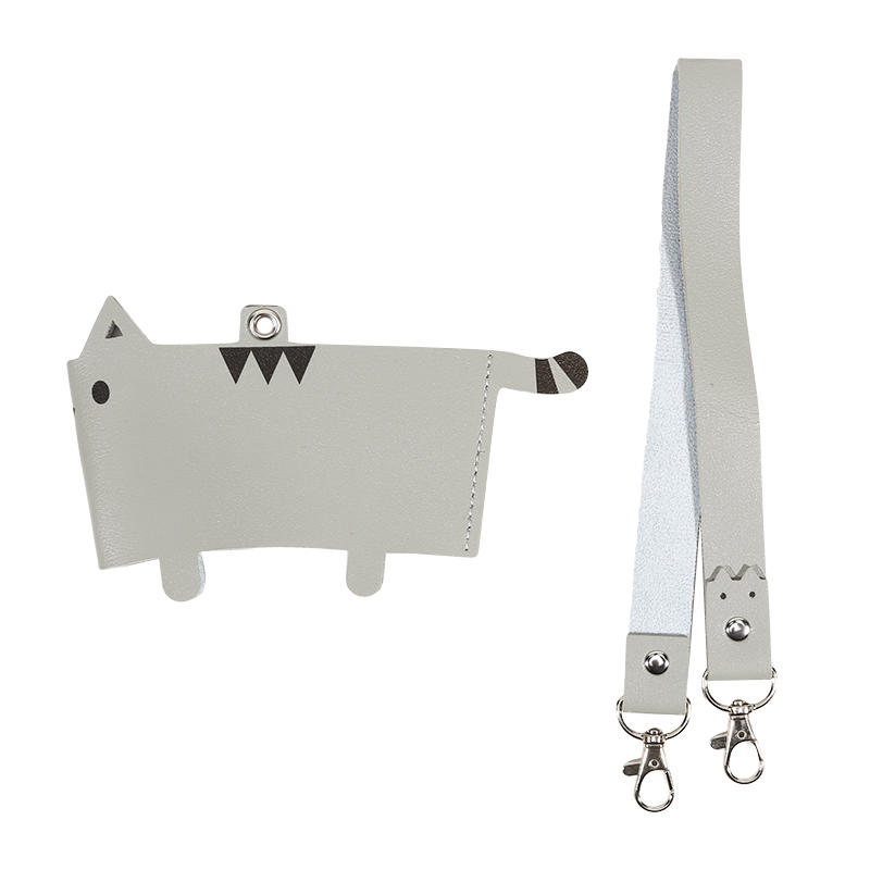 Cat Design Cup Sleeve With Handle Strap Portable Insulated Carrier For Water Bottles Coffee Cups