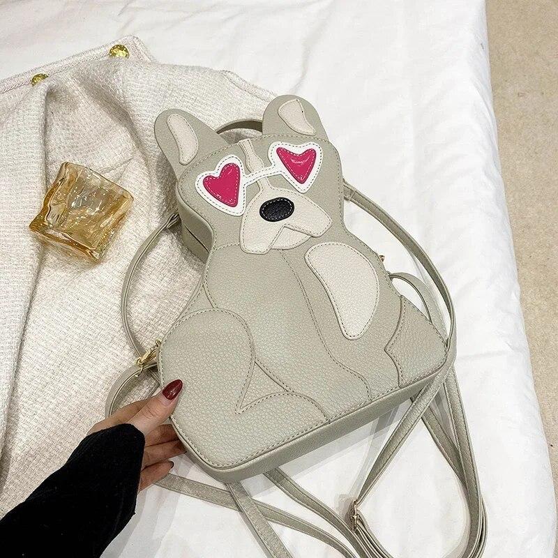 Сумка-рюкзак с собакой для леди-девушек 2026 весна — фото 17