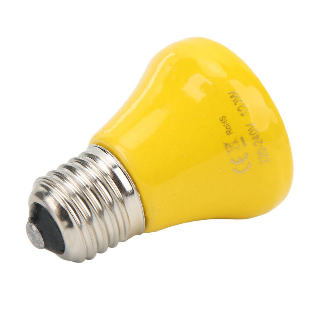 Ceramic Reptile Heat Lamp Bulb Mini Infrared Heat Ceramic Amphibian Heating Lamp for Lizards