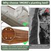 Galvanized Garden Planter Box with Safe Folded Edge Design for Vegetables and Fruits