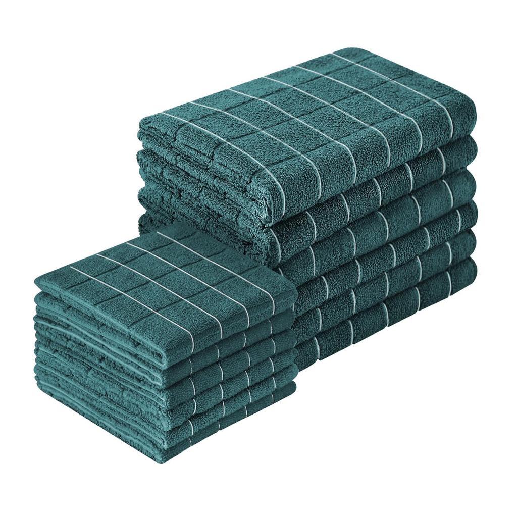 Barista Bar Towel Coffee Machine Milk Tea Shop Special Rag Suction Cleaning Cloth White Small Square Towel Hand Towel