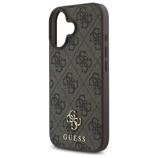 Guess Guhmp16Sp4Sm4Mw Iphone 16 6.1     Brązowy/Brown Hardcase 4G Small Classic Magsafe
