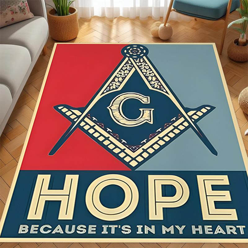 Esoteric Symbols Cosmic Harmony carpet Doormat Home Decor Protective pad Christmas gifts Fashion