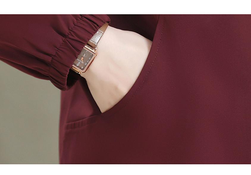 2026 Spring/Autumn Hooded Jacket for Middle-Aged & Elderly Women – Stylish Loose Fit