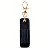 1pc Portable Keychain Pen Holder Pen Clip PU Badge Pencil Case Pen Bag With Clip for Badge Pen Holder Keychain Gifts For Women