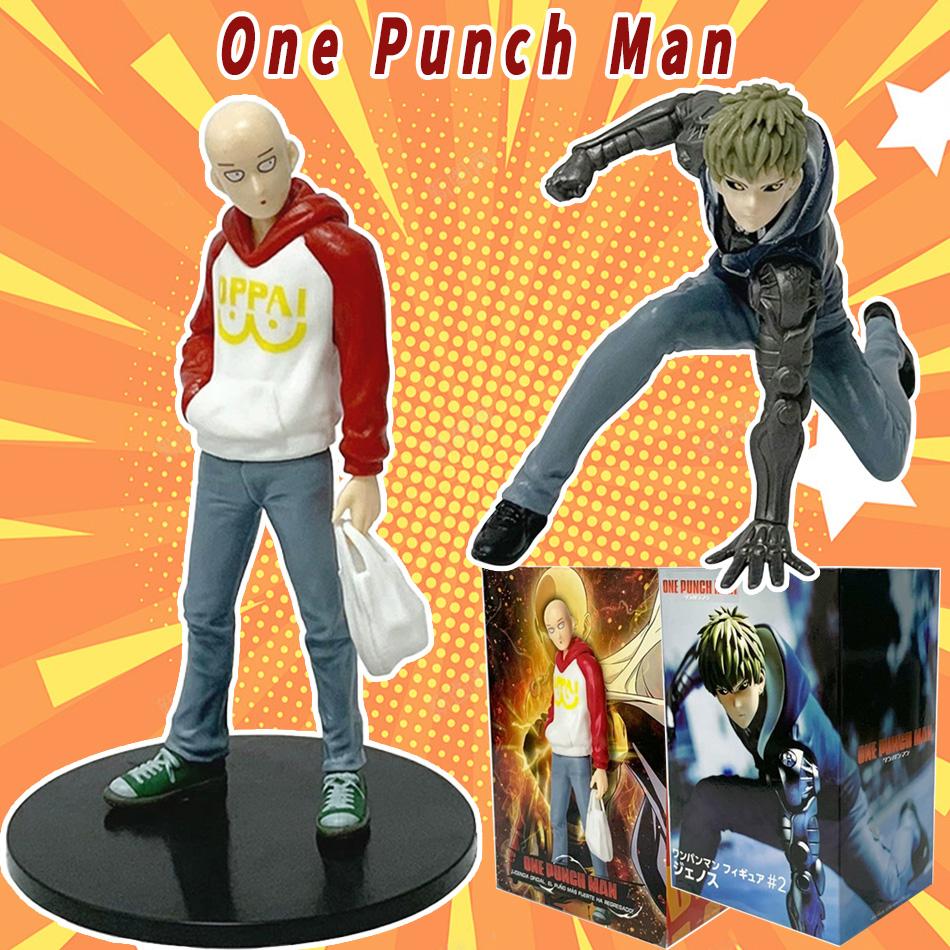 New ONE PUNCH-MAN Anime Figure Saitama Genos Tatsumaki Figure Toy Pvc Model Anime Peripherals Collection Desktop Ornaments Gifts