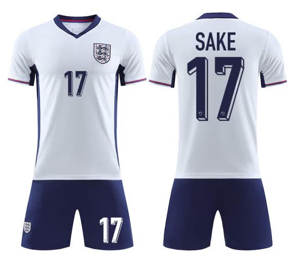 England National Team | Home Jersey | Set | Number 17 Printing 18