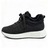 Customized cotton shoes women's shoes winter velvet thickened casual shoes lace-up walking mother shoes non-slip cotton boots