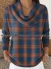 European & American 3D Printed Loose Knit Sweater - Autumn/Winter Collection