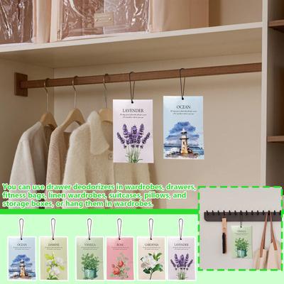 Aromaterapeutický sáček do šatníku Závěsný styl Aromaterapeutický sáček Ložnice Levandule Dlouhotrvající vůně Šatník Vznášející se vůně Pro odstranění roztočů