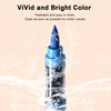 BORRENCE 120 Colors Acrylic Paint Markers Pens Set Large Ink Capacity Soft Head Direct Liquid Graffiti Painting Acrylic Markers