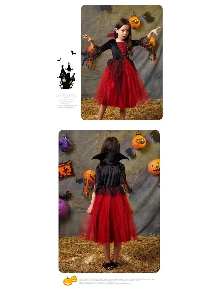 Kids' Vampire Costume for Halloween & Masquerade