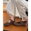 Ballet Style Hollow Breathable Velcro Women's New Fashion Versatile Casual Mary Jane Shoes
