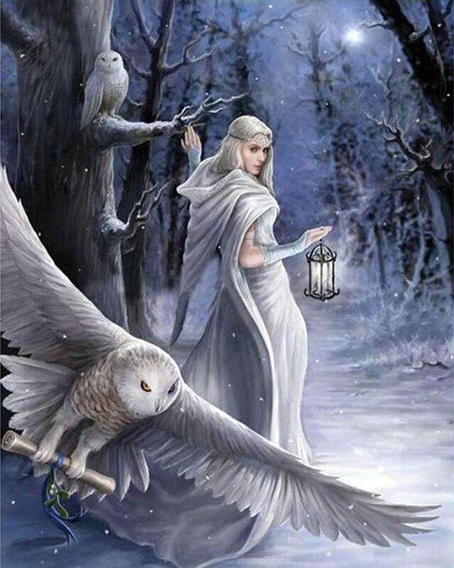 Pictură cu diamante roz Unicorni înger 5D bricolaj broderie cu diamante cu punct de cruce peisaj de primăvară carcasă mozaic cadou lucrat manual