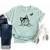 Cat T-shirt, Cat Mom Shirt, Meow Tee, Cat Lover Gift, Cute Meow Shirts, Gift For Cat Lover Top, Crazy Cat Lady Tee, Cat Mom Shirt, Women Tee