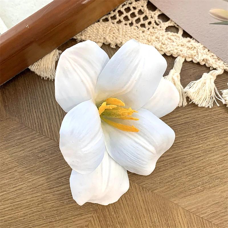 Artificial Flower Hairpins for Women Large Flower Hair Clip Bohemia Style Beach Hairpin Hawaiian Party Headwear Hair Accessories