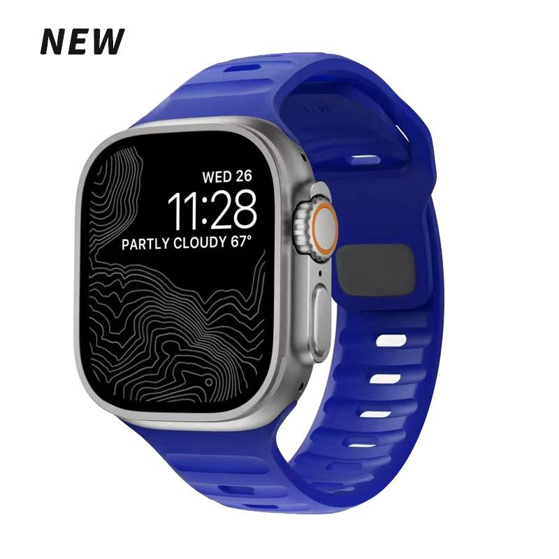 Apple Watch Silicone Straps - Single Color, Ultra Series Available