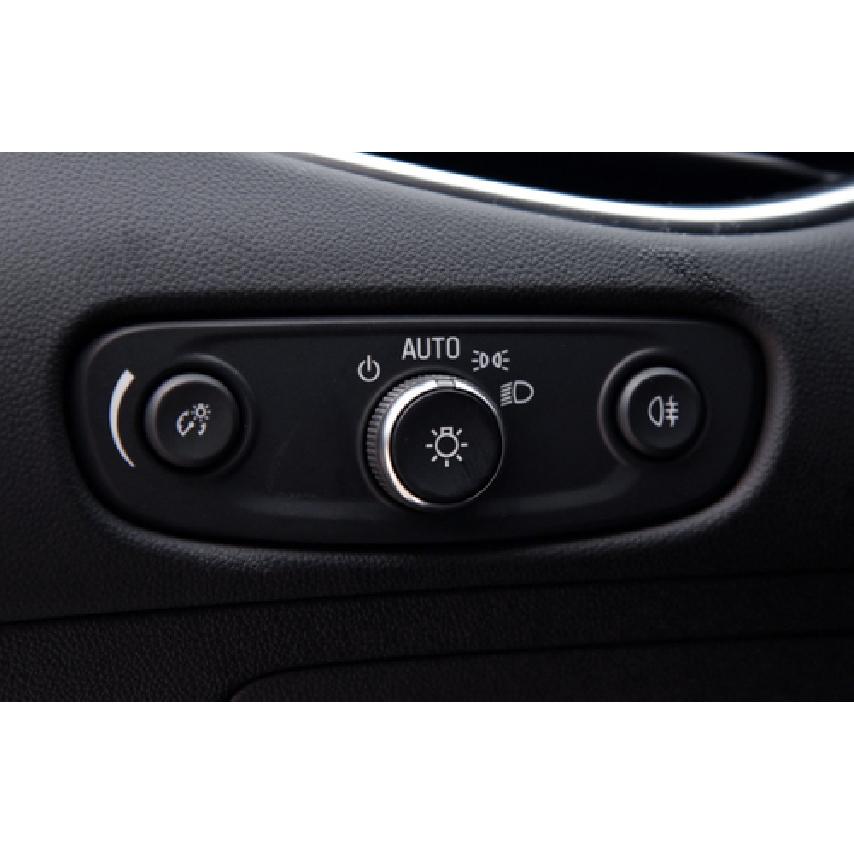 For Chevrolet Malibu 2016-21 Steel Carbon Car Headlight Button Frame Button Trim