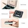 Pill Box Portable Tablet Container Moisture-proof Pills Dispenser Daily Travel Indoor Outdoor Organizer for Pocket