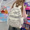 Schoolbag1011 New Japanese Ins Schoolbag Junior High School High School Girls College Students High Value Backpack Bow Backpack