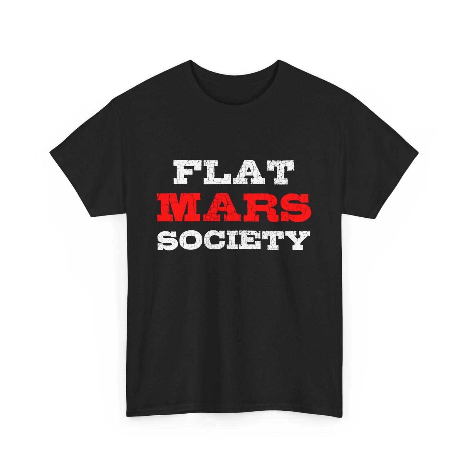 Occupy Mars Shirt, Flat Mars Society Mars Space Explorer Women Men Shirt 3XL