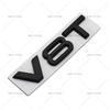 Suitable for Q2 V6T V8T Metal Emblem A4LA6LS7Q5Q3 Displacement Personalized Modification Fender Car Sticker