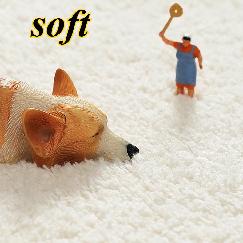 Cartoon Print Bathroom Cashmere Thickening Mat Bath Non-slip Carpets In Wash Basin Bathtub  Floor Rug Shower Room Doormat Memory Foam 3D Pad