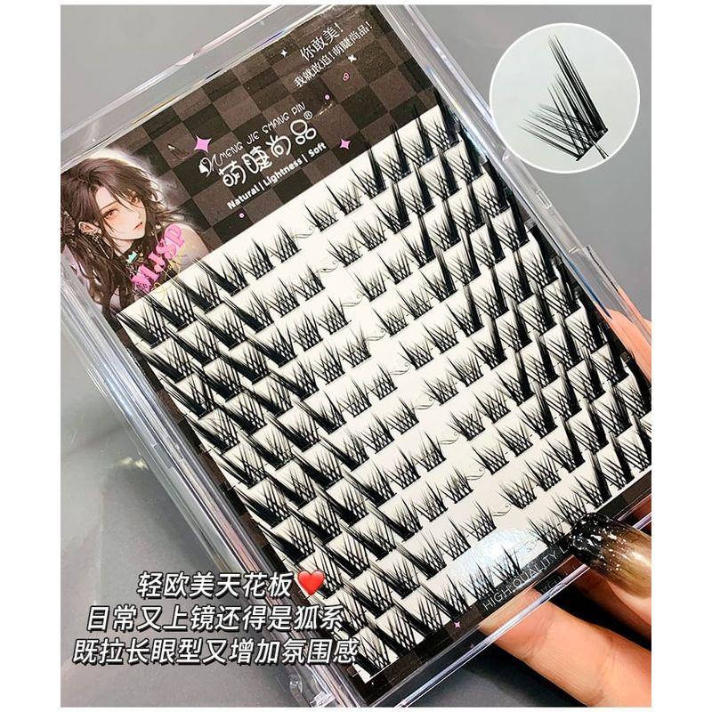 Nreain - Fox Eye Wispy Cluster False Eyelashes (Various Designs)