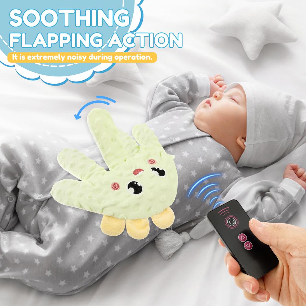 Baby Soothing Palm for Sleep Automatic Patting Butt Patter Pillow with Remote Control Baby Bedding Sleep Patting for Newborns