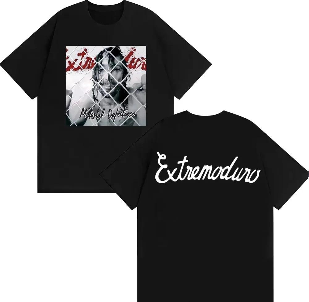 Extremoduro Band TShirt Unisex Fashion Hip Hop Harajuku Style Pure Cotton Loose Streetwear Fashion Women And Unisex Tshirts