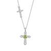 Fashion S925 Sterling Silver Necklace Light Luxury Design Thin Chain Women Jewelry Gift