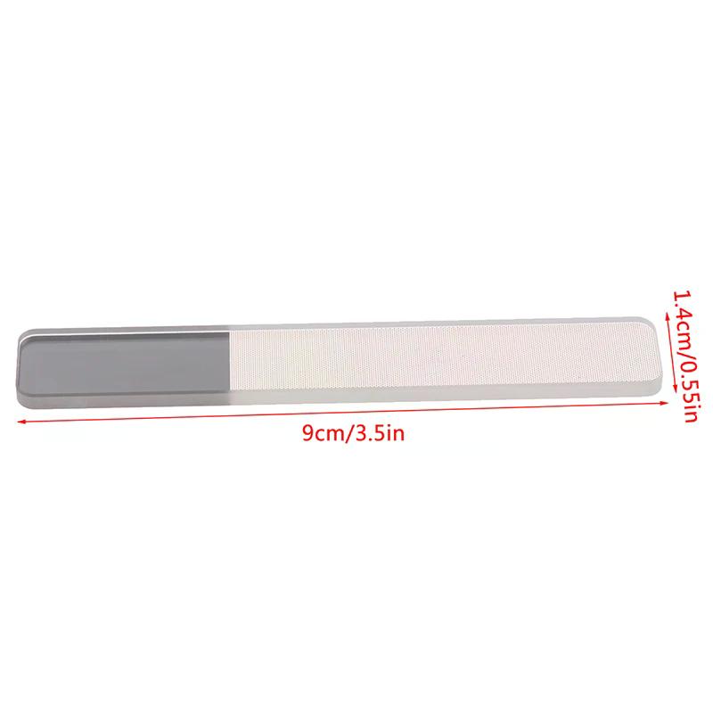 1Pcs Nano Glass Nail Buffer File Manicure Files Nail Glass Polishing File Buffing