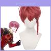 Blue Prison Black Lancer Cosplay Wig With Twist Braids High Heat Resistant Fiber