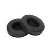 2PCS Black Noise Isolation Ear Cushions Leather Ear Covers Replacement Ear Pads  Audio Accessories