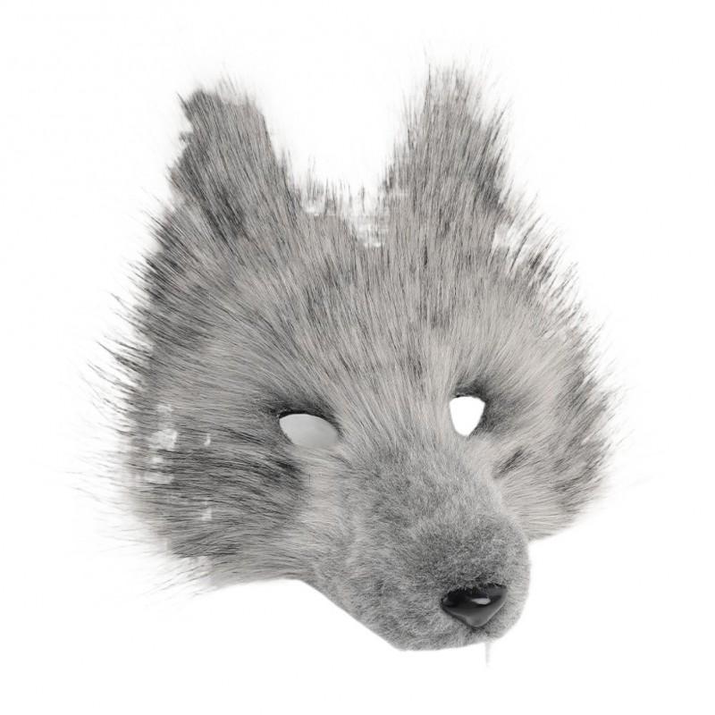 Halloween Wolf Teeth Mask Set 3D Cosplay Face Cover Party Costume Prop Adults