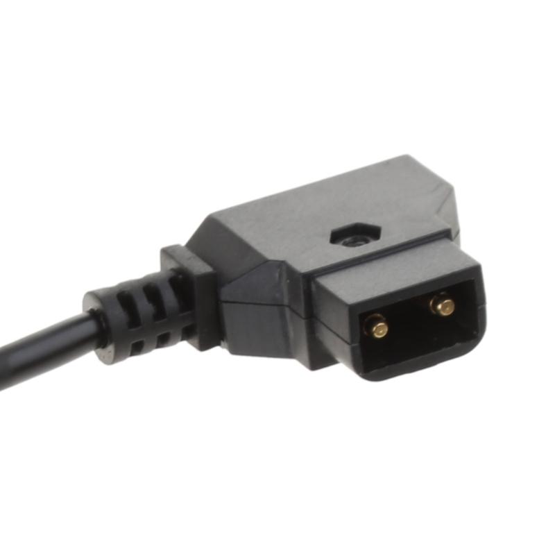 Durable Power Supply Solution D Tap to 0B 2 Pin Male Power Cable for Teradek Bolt Bond, Transvideo SmallHD 703Monitor