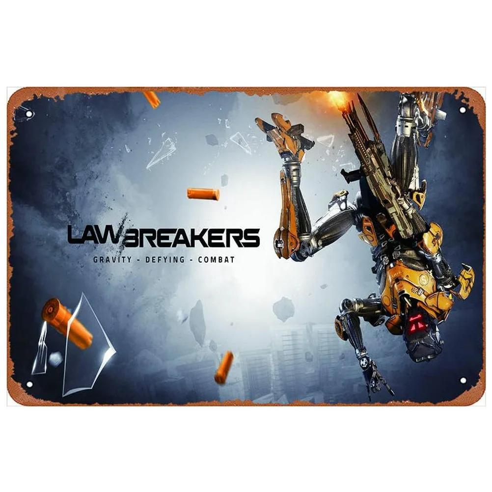 Klassische Videospiel-Deko: Vintage-Metallschilder mit Red Dead Redemption-Motiven, lustige Poster, Wanddekoration für Bar, Pub, Männerhöhle