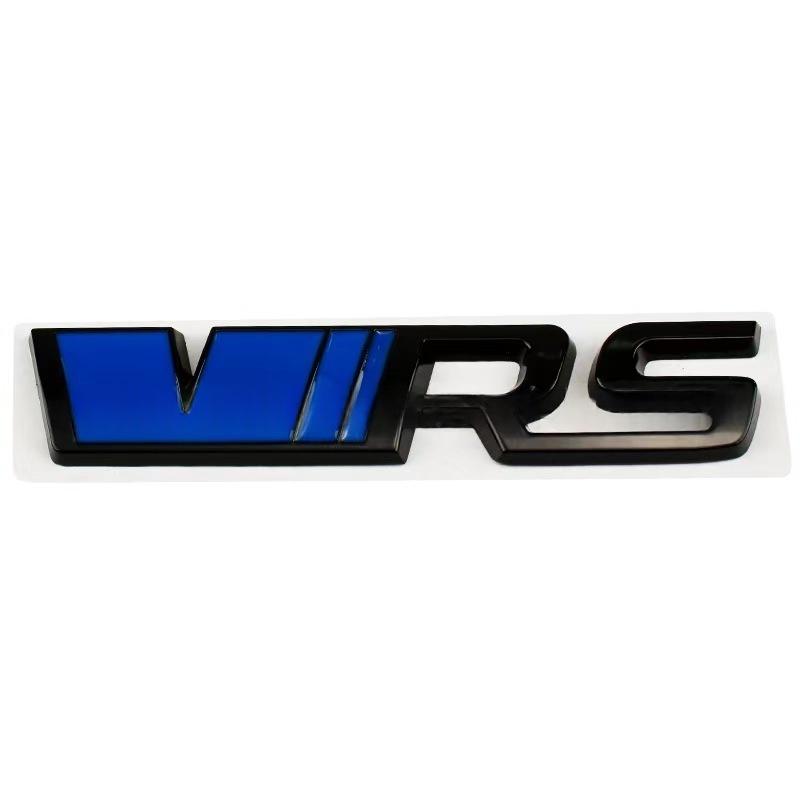 Car Front Grille Badge Side Fender Rear Trunk Emblem Logo Sticker Decal