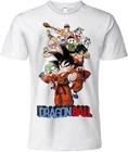 Dragonball T-Shirt Official Dragon Ball Protagonists 9 Characters L